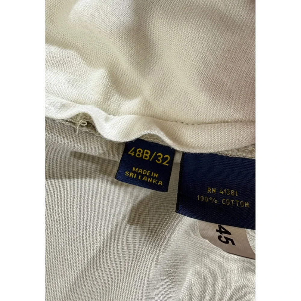 Polo Ralph Lauren‎ Classic Fit Chino Pants 48x32 (46x31.5) Beige Business Office